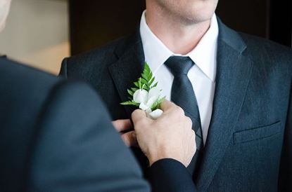 Picture of Wedding Suit Black Color